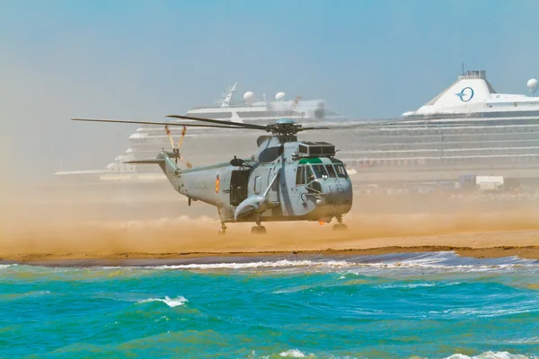 Helicopter Seaking — Stockfoto