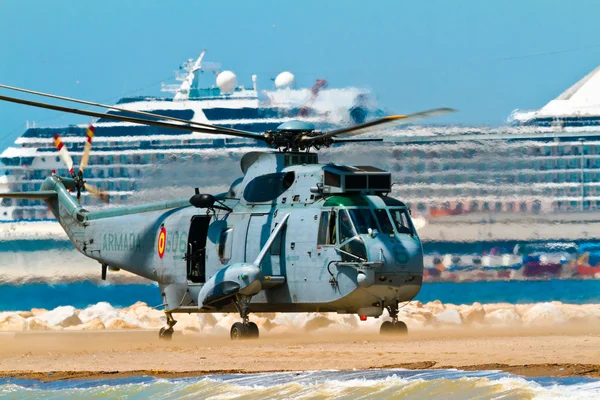 Вертоліт Seaking — стокове фото