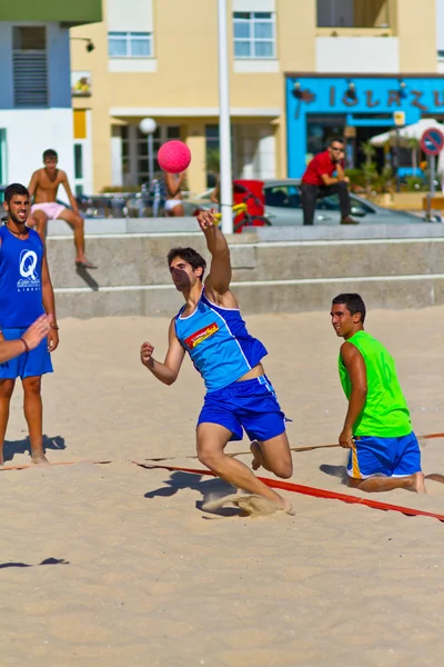 การแข่งขันแฮนด์บอลชายหาดครั้งที่ 19 คาดิซ — ภาพถ่ายสต็อก