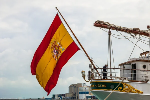 Alus Juan Sebastian de Elcano — kuvapankkivalokuva