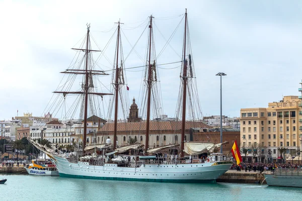 Statek juan Sebastián elcano de — Zdjęcie stockowe