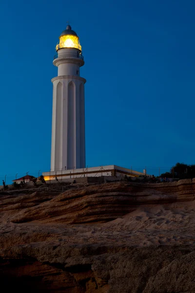 Leuchtturm von Trafalgar, cadiz — Stockfoto