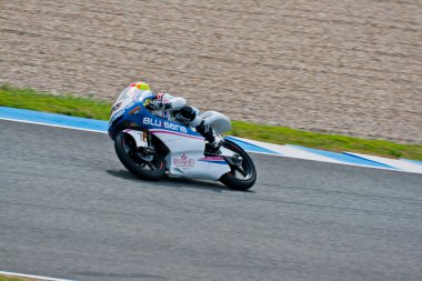 Maverick Viñales pilot of 125cc of the MotoGP