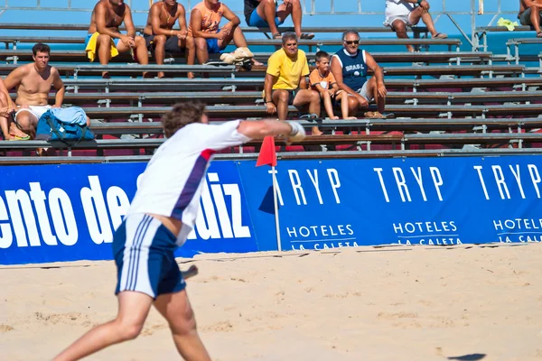 Spanyol bajnokság, strand foci, 2005. — Stock Fotó