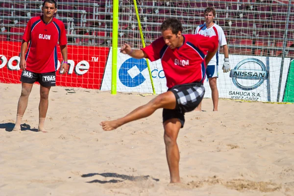 Spaanse kampioenschap van strand voetbal, 2005 — Stockfoto