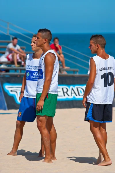 Španělské mistrovství plážový fotbal, 2006 — Stock fotografie