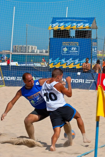 Campionatul Spaniol de Fotbal pe Plaja, 2006 — Fotografie, imagine de stoc