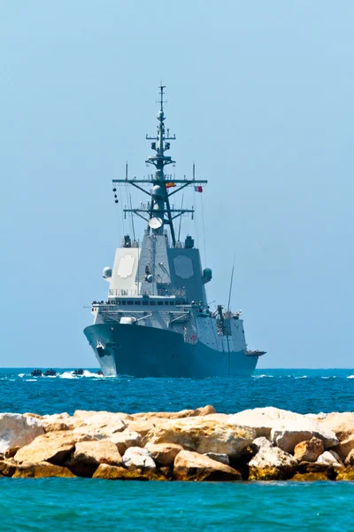 フリゲート艦 f 101 アルバロ ・ デ ・ バザン — ストック写真