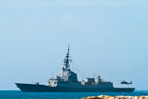 フリゲート艦 f 101 アルバロ ・ デ ・ バザン — ストック写真
