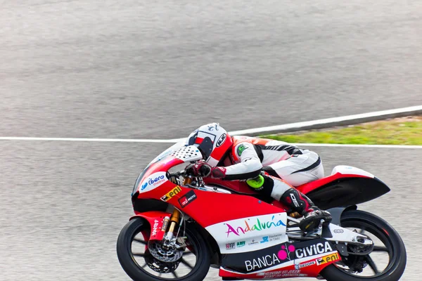Miguel oliveira pilot der 125ccm motogp — Stockfoto