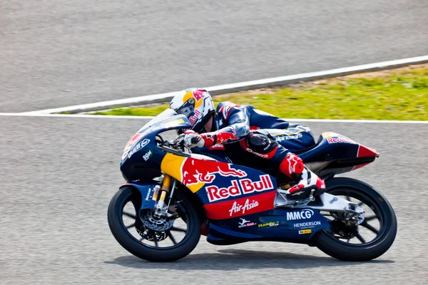 stock image Danny Kent pilot of 125cc in the MotoGP