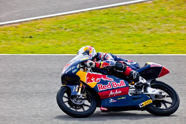 Jonas Folger pilota di moto di 125cc nel mondo champio — Foto Stock