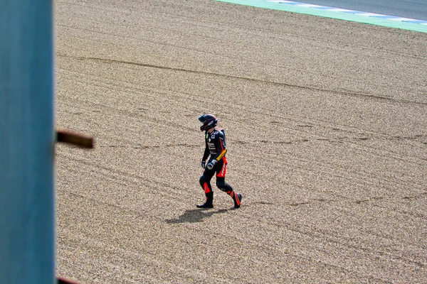 Daniel kartheininge pilóta a MotoGP 125cc — Stock Fotó