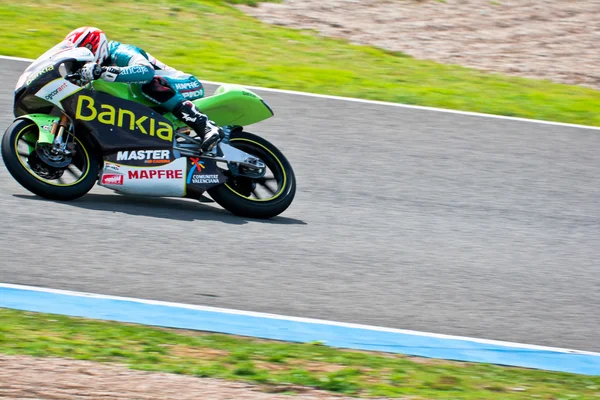 Nico Terol นักบิน 125cc ของ MotoGP — ภาพถ่ายสต็อก