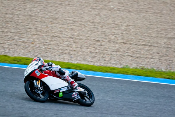 Louis rossi pilot MotoGP 125cc — Stok fotoğraf