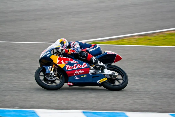 Jonas Folger piloto de motociclismo de 125cc en el campeón del mundo —  Fotos de Stock