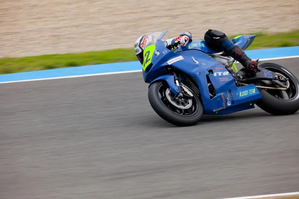 Fran Rodriguez pilot of MOTO2 in the CEV — Stock Photo, Image
