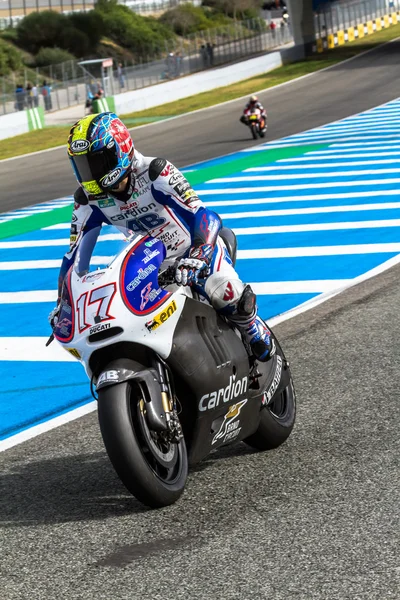 Karel Abraham pilot of MotoGP — Stock Photo, Image