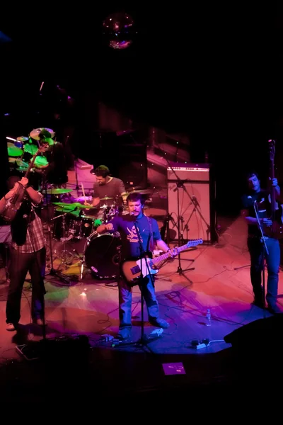 Concert of the group of Indie Pop, Champagne on Apr 24, 2009 — Stock Photo, Image