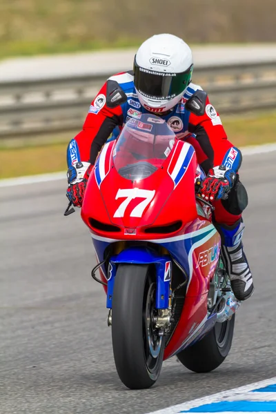 James Ellison piloto de MotoGP — Foto de Stock