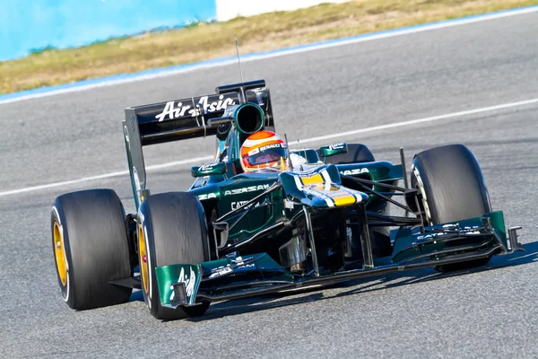 Equipo Catherham F1, Jarno Trulli, 2012 —  Fotos de Stock