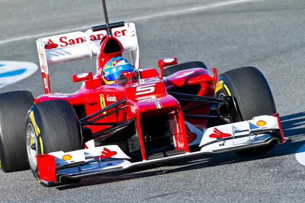 Scuderia Ferrari Formel 1, Fernando Alonso, 2012 — Stockfoto