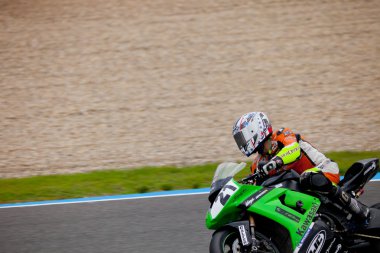 Oscar Ibañez pilot of Stock Extreme in the CEV