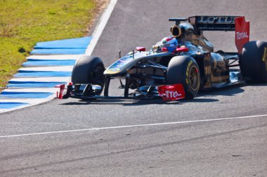 Team lotus f1 renault, vitaly petrov, 2011