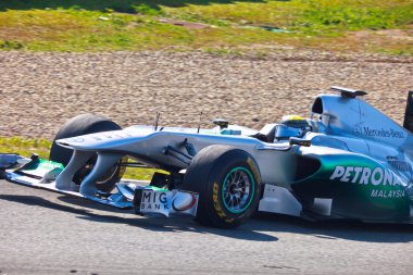 2011 Mercedes f1, nico rosberg, takım