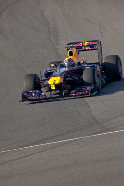 Team Red Bull Racing F1, Mark Webber, 2011 clipart