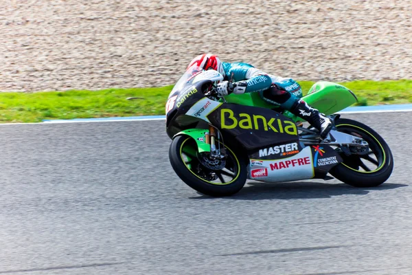 Nico Terol piloto de 125cc do MotoGP — Fotografia de Stock