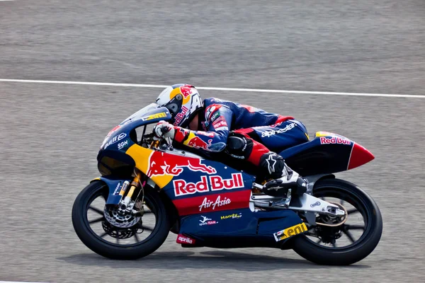 Jonas Folger piloto de motociclismo de 125cc en el campeón del mundo —  Fotos de Stock