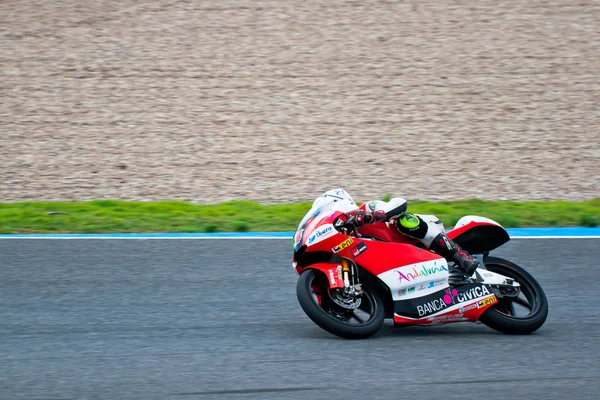 Miguel Oliveira piloto de 125cc do MotoGP — Fotografia de Stock