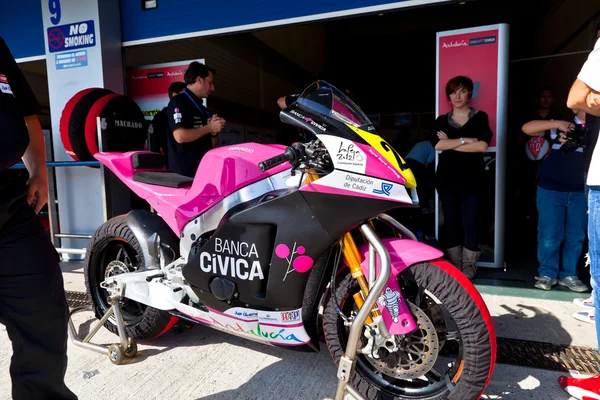 Cev スペイン選手権選手権の moto2 クラスのイワン ・ モレノ パイロット — ストック写真