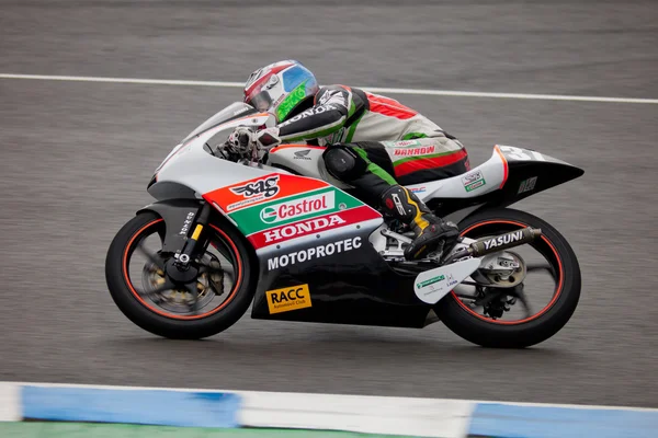 Johnny Rosell piloto de 125cc en el CEV —  Fotos de Stock