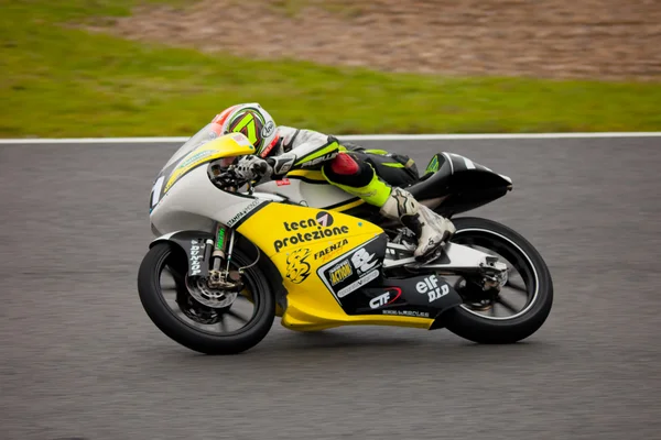 Mattia Tarozzi piloto de 125cc no CEV — Fotografia de Stock