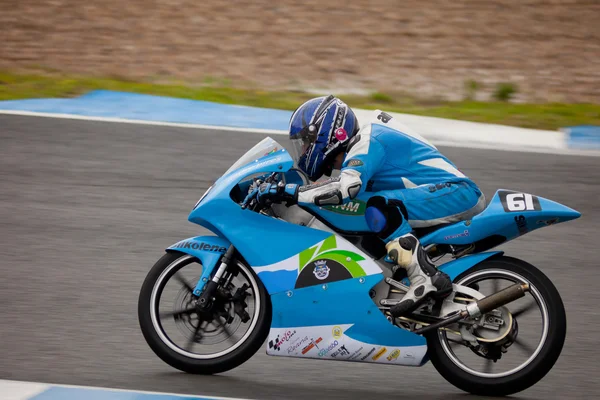 André Pires piloto de 125cc no CEV — Fotografia de Stock