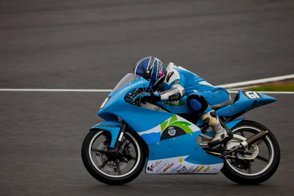 Andre Pires pilota di 125 cc nel CEV — Foto Stock