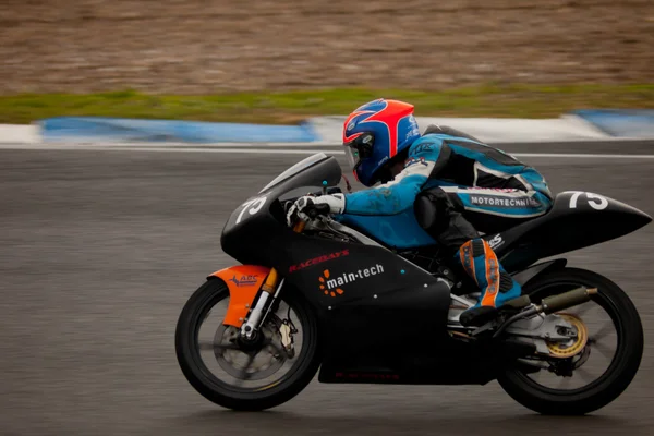 トーマス ・ ヴァン ・ チーム パイロット 125 cc クラス、cev スペイン選手権で — ストック写真