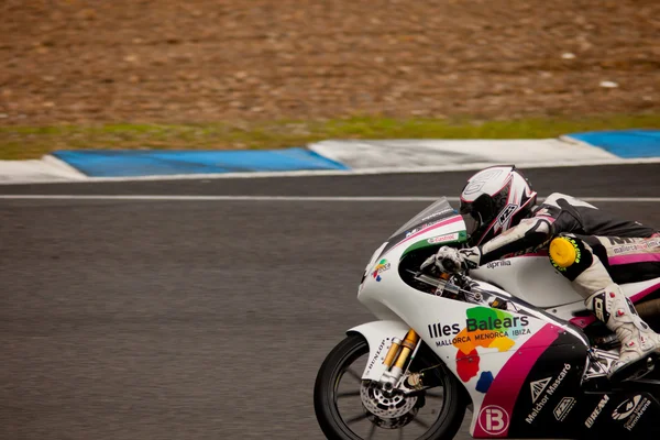 アルウジョ、cev スペイン選手権で 125 cc クラスのアラルコン パイロット — ストック写真