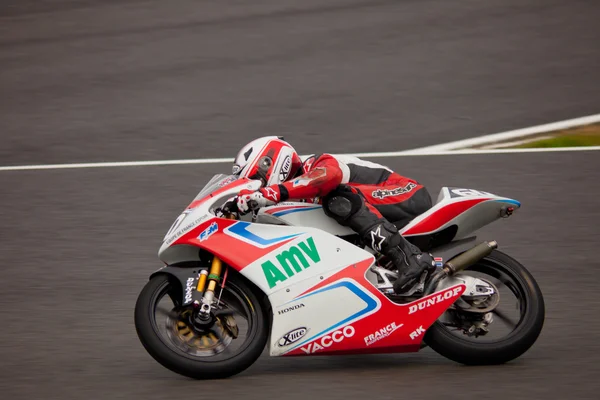 Kevin Szalai pilot of 125cc in the CEV — Stock Photo, Image