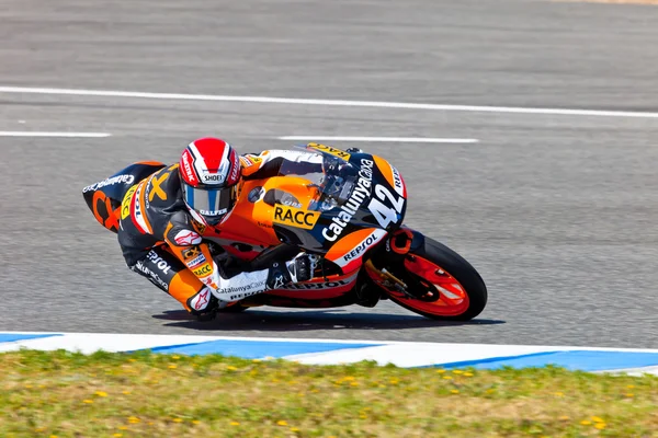 Alex Rins piloto de 125cc do Campeonato CEV — Fotografia de Stock