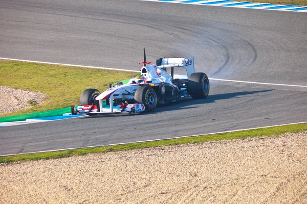 Team Sauber F1, Sergio Perez, 2011 — Stockfoto