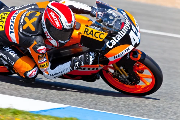 Alex Rins pilot of 125cc of the CEV Championship — Stock Photo, Image