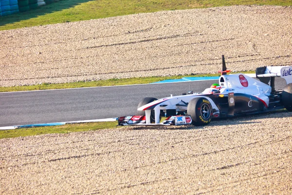 stock image Team Sauber F1, Sergio Perez, 2011