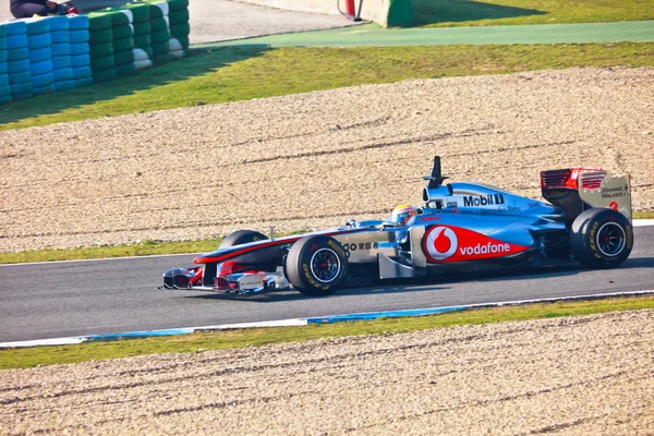 Team Mclaren F1, Lewis Hamilton, 2011 — Stock Fotó
