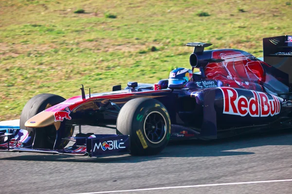 Equipo Toro Rosso F1, Daniel Ricciardo, 2011 — Foto de Stock