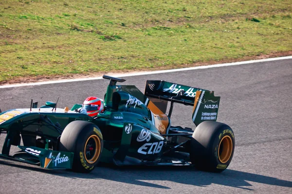 Team Lotus F1, Jarno Trulli, 2011 — Stockfoto