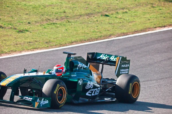 Team Lotus F1, Jarno Trulli, 2011 — Stockfoto