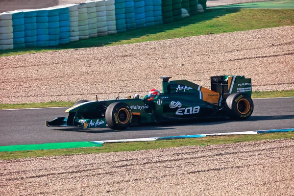 Team Lotus F1, Jarno Trulli, 2011 — Stock Fotó